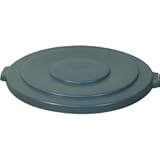 Brute Container Lid, 55 Gallon Capacity, Gray (RUB126L) Category: Trash Can Lids