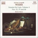 Weiss: Sonatas for Lute Vol. 4