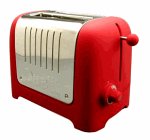 Dualit 25041 2 Slice Red Lite Toaster