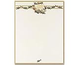 Holiday Stationery Vintage Christmas Holly 8-1/2x11 100/pkg