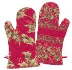 Review Now Designs  / April Cornell Holly Red Oven Mitt 4040 149