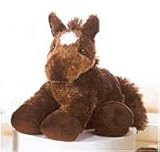 Plush Chestnut Brown Horse Mini Flopsie 8