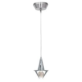 Access Lighting 52101-BS/CLR Atlas UniJack Mini Pendant Light