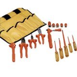 Insulated Telecommunications Tool Roll, 16 Piece