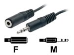 StarTech.com 6 ft. Stereo Extension Cable 3.5mm Male to 3.5mm Female