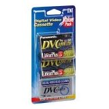 Panasonic MiniDV Tape Combo (AY-DVM60EJ3C) (AYDVM60EJ3C)
