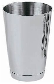 New 15 oz. (Ounce) Large Cocktail Shaker, Martini Shaker, Polished Stainless Steel, Commercial Grade