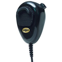 RoadPro PS-3004 Black 4-Pin Noise Canceling Platinum Series CB Microphone