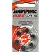 Rayovac Type 13 Hearing Aid Batteries (6 Pack)