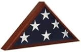 Flag Case - Cherry Finish, Veteran Memorial