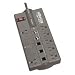 TLP808TELTV - Tripp Lite ProtectIT 8 Outlets 120V Surge Suppressor - Receptacles: 8 x NEMA 5-15R - 3500J