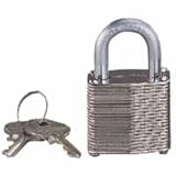 UPC 045734000100 product image for Mintcraft HD00010 Padlock, 1-1/4-Inch, Steel | upcitemdb.com