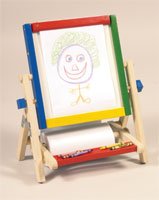 Childrens Toyshop  Toys : 4-in-1 Flipping Tabletop Easel