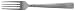Nicole Miller Green Tea (Stainless) Fork, Sterling Silver