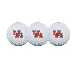 Team Effort Ncaa Houston Cougars - Golf Ball 3 Pack