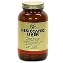 Solgar - Desiccated Liver, 250 tablets