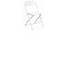 Flash Furniture HERCULES Series 800 lb. Capacity Premium White Plastic Folding Chair