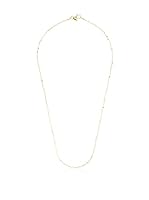 Bellavita Collar Forzatine Diamond Cut Oval Link Chain plata de ley 925 milésimas