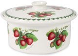 Portmeirion Strawberry Fair Earthenware 3-Pint Covered Casserole Dish