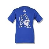Duke Blue Devils Adidas Youth Short Sleeve T-shirts - Distressed Logo
