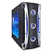 Aspire Black X-Cruiser Case ATX Mid-Tower Case with Clear Side, Front USB, Audio and Firewire Ports
