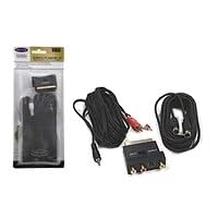 Belkin PC-DVD to TV Cable Kit, with S-Video Cable & Scart Adapter 5m