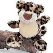 Gund Kids BEANBAG BUDDIES HANSEN 5" Plush Leopard