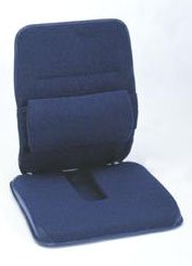 Sacro Ease - BRNC-RX-CHAR - Deluxe Model Coccyx Cutour Car Seat Cushion - Charcoal - Width - 12 in.