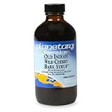 Planetary Herbals  Old Indian Wild Cherry Bark Syrup, with Echinacea , 8-Ounce (Pack of 2)