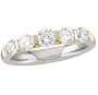 14kt. Two Tone, 1 ct. tw. Diamond Anniversary Ring