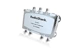 Radio Shack Satellite Passive 4 way Multi Switch for dual-LNB Systems and Antennas