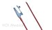 Tracheal Suction Latex Rubber Catheter with thumb control valve is a x-ray opaque rubber suction catheter with a whistle tip and two eyes. They are designed for single-use and sterile. 17/19 French, 18" Length.