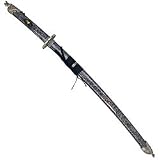 Orient Dragon Katana with wood display stand