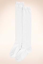 2 Pairs of Older Girls Cotton Rich Over the Knee Socks