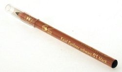 Logona Natural Body Care - Eyeliner Pencil Black 01 .04 oz - Eyeliner/Eyebrow Pencils, and Accessories
