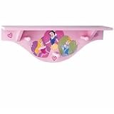 Disney Princess - Wall Shelf with Pegs