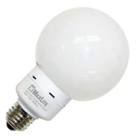 Maxlite 11379 MLG14ES Globe Screw Base Compact Fluorescent Light Bulb