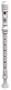 West Music 3-Piece C-Soprano Recorder (White)