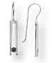 Modern Iolite Earrings