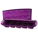 ISI K8300 PLUM ORKA Freeze & Press Ice Cube Tray/Server - Plum [Kitchen]