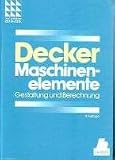 Produkt-Bild: Maschinenelemente Gestaltung und Berechnung