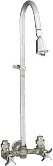 KOHLER K-7258-RP Industrial Exposed Shower, Rough Plate