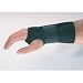 CTS Grip-Fit Splints comfortably conform to the hand and wrist--without impairing finger dexterity or hand function. Objects can still be firmly grasped. These splints control excessive wrist bending without restricting grip strength or exerting pressure on the underside of the wrist-a great feature for frequent mousers. Splints are available in two versions: Neoprene or AliDry. Both versions are made of stretchable material and have three hook-and-loop closures to provide a precise fit. For users who desire extra support, these splints feature an optional fourth closure. CTS AliDry Grip-Fit Splint provides cool, comfortable support and all-day comfort. AliDry allows air and moisture to pass through freely. Ideal for sports, for user desiring a splint that wicks away moisture, or anyone who wants and easy-to-apply splint. Thin, breathable AliDry material actually prevents odor and perspiration build-up. Fits comfortably inside work gloves. Lightweight elastic interior. Completely washable. Black. Sizing: Measure around wrist at smallest point. Small: 5" - 6" Medium: 6" - 6 " Large: 6 " - 7 " X-Large: 7 " - 8 " Specify size and Left or Right.