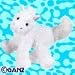 Webkinz American Albino with Webkinz Magnetic Bookmark