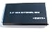 IPCQueen (OK350AU2S1-K) SATA HDD TO eSATA+USB 2.0 Extermal Aluminum Enclosuer- BLACK,...