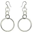 Romantic Valentine Gifts Sterling Silver Earrings 3 inches (ers249)