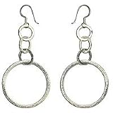 Romantic Valentine Gifts Sterling Silver Earrings 3 inches (ers249)