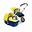 Bugaboo Cameleon Stroller - Dark Blue Base - 2007 Yellow Fleece