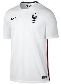 Nike Frankreich Trikot Away Weiss EM 2016 F105 Größe XL