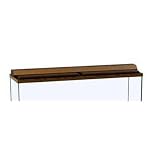 30 Flo Recessed Full Hood Oak